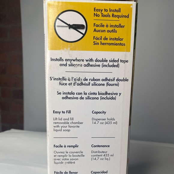 Better Living Wave Dispenser soap & shampoo Satin Nickel finish new - Picture 8 of 10